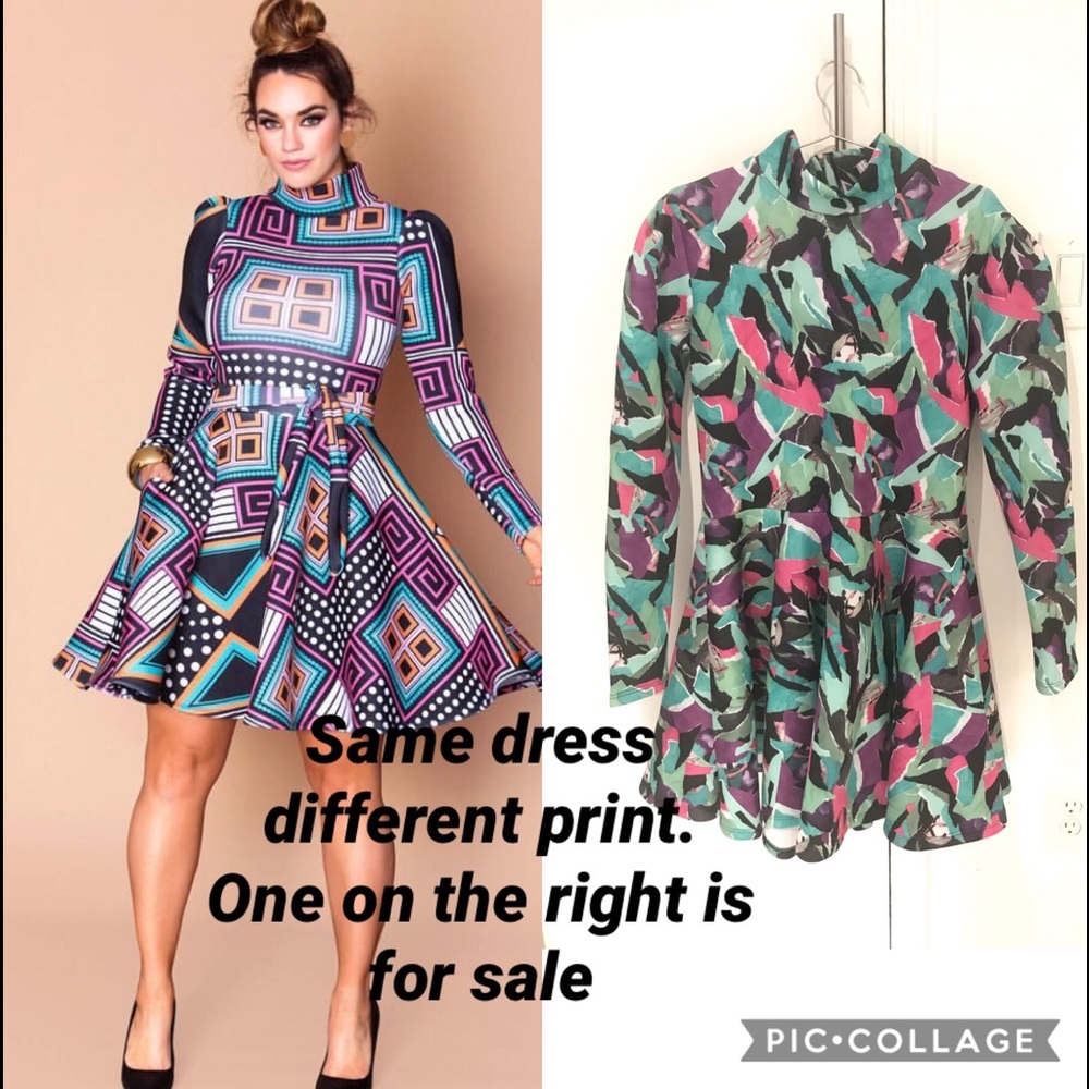 Rue 107 JuniorPlus Skater/circle Mini Dress 1x NWT